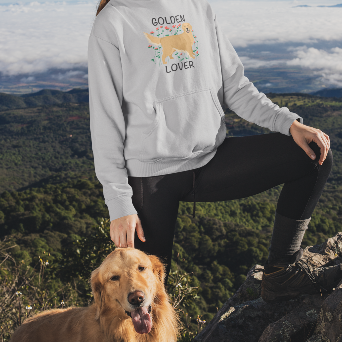 Golden sales retriever hoodie